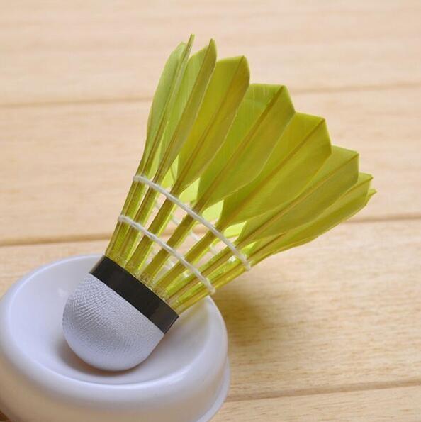 12 PCS GOOSE FEATHER SHUTTLECOCK FOR PROFESSIONAL TRAINING BADMINTON SHUTTLECOCK