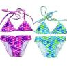 Buy cheap Children Mermaid Swimsuit Bikini 80% Polyester 20% Spandex With 4 Ways Stretchy from wholesalers