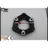 Buy cheap Black Hydraulic Pump Excavator Coupling , 16AS / 16A Rubber Shaft Coupling from wholesalers