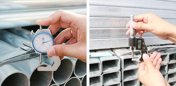 Manufacturer ERW Welded Steel Pipe Iron Black Tube Gi Galvanized Steel Pipe For Construction