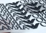 Monochrome Letters PET 3D Silicone Heat Transfer Label Eagle Pattern