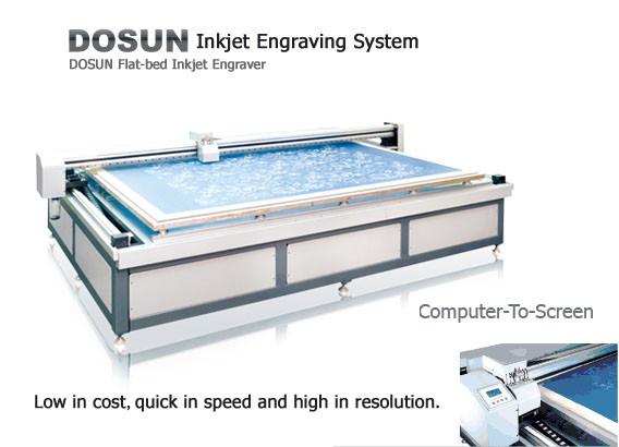 Buy cheap Flatbed Inkjet Engraver, Textile Engraving Machine 1400mm × 1000mm, 5600mm × 3400mm Screen from wholesalers