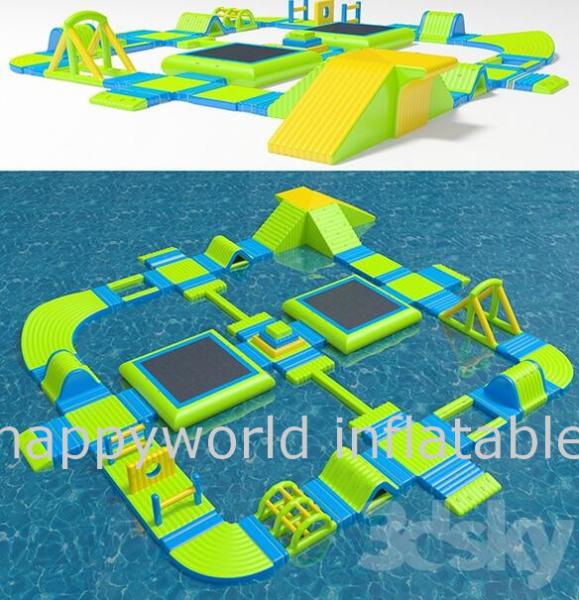 Buy cheap Inflatable Aqua park , inflatable giant water park , inflatable floating water sport from wholesalers