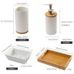 Embossed Ceramic Bathroom Accessories Set Luxury Golden Custom Design