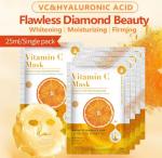 Popular Vitamin C Mask Cosmetics Factory Manufacturer Whitening Facial Mask