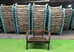 Metal Wicker Rattan Stackable Chairs For Patio Outdoor Dining