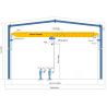 Buy cheap 5T-20T Warehouse Modular Bridge Crane from wholesalers