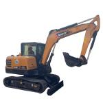 Good Condition 5tan SANY Excavator Used Komatsu SY55C-pro with Mild Steel