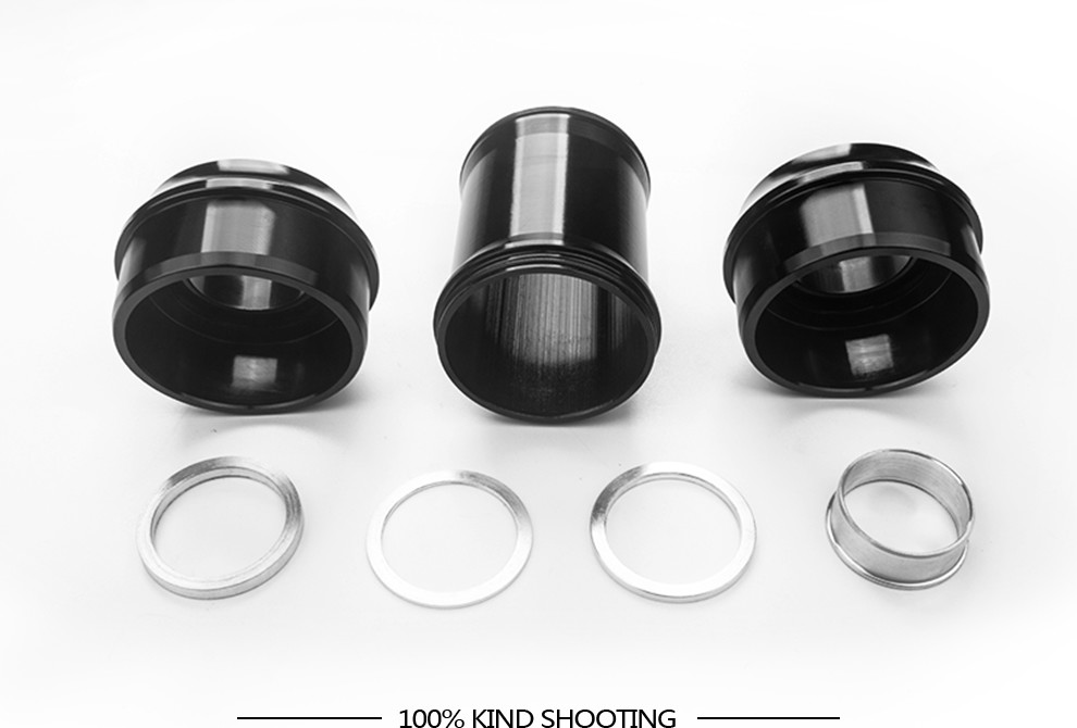 Aluminum Alloy Mountain Road 3 Piece Bike Bottom Bracket Replacement PF30