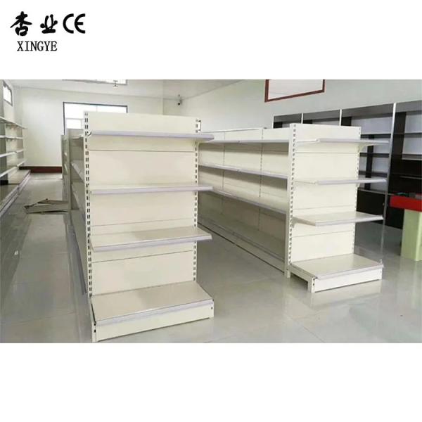 Buy cheap Display Gondola Supermarket Shelving Commercial Store Double Sided Shelving from wholesalers