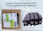 KYOCERA TK-5150Y TONER CARTRIDGE 1T02NSANL0 FOR ECOSYS 6535, 4 PCS PER SET 10K