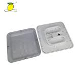Commercial 3 Watt Battery Backup Fluorescent Light Fixtures Energy Saving