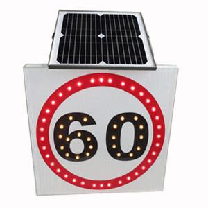 Wholesale 1000 Meters IP65 Level Solar Powered Street Signs Flashing LED from china suppliers