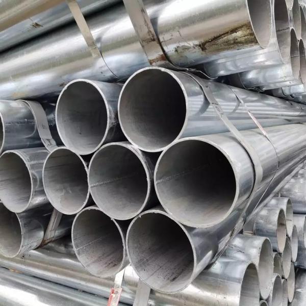 Buy cheap Q345 Hot Dipped Galvanized Steel Round Tube High Tenacity For Natural Gas from wholesalers
