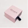 Buy cheap Pink Color Jewelry Paper Box Kraft Earring Boxes Small Necklace Gift Box from wholesalers