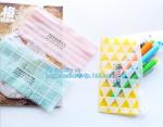 Canvas Cosmetic Pen Pencil Stationery Bag, stamping fashion girl pen pencil