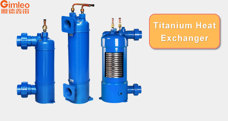 ETA-1.5 R134A Marine Tube Evaporator For 12.7mm Refrigerant Inlet / Water Connector