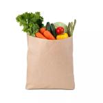 Custom Printed Vegetable Paper Bags Biodegradable Paper Bags For Supermarket