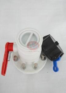 Wholesale Waterproof 3'' Ball  Flexitank Valve / Ibc Container Fittings -20℃~+80℃ from china suppliers