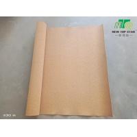 Buy cheap 1mm Thick Eco Cork Underlayment Soundproofing 220kg/Cbm For PVC Flooring product