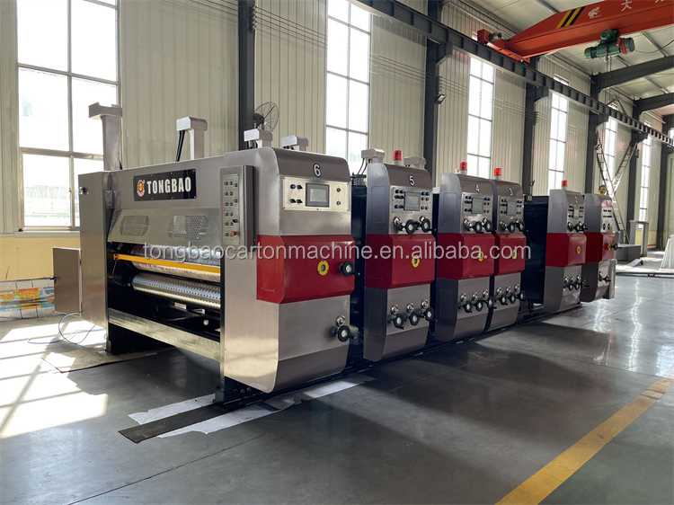 Single Color Flexo Printer Slotter Machine for 40000 KG Corrugated Carton Production