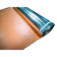 Buy cheap Orange Silver Foil Underlay Comfort Step IXPE Underlay For Wood Floor product