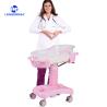 Buy cheap Hydraulic Multifunction Adjustable Newborn Medical Bed ICU Children Pediatric Bed ABS Plastic Baby Hospital Crib from wholesalers