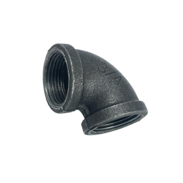 Buy cheap 19mm Malleable Iron Pipe Fittings Metallurgical Plumbing 90 Degree Elbow from wholesalers