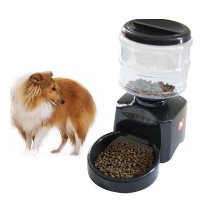 Buy cheap large automatic dog feeder Auto Pet Dry Food Dispenser from wholesalers