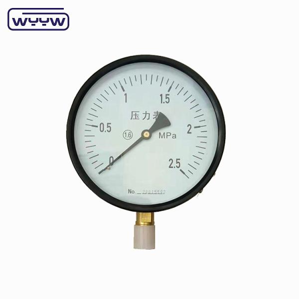 Buy cheap Made in China factory price high precision 6 inch bottom connection 150mm pressure gauges tester from wholesalers