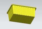 Square 1800L Rotational Moulding Products Lightweight
