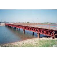 Buy cheap Prefabricated Delta Bailey Bridge / Steel Truss Bridge With Steel Structure product