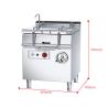 Buy cheap 180 KG Stainless Steel Commercial Electric Tilting Braising Pan for Versatile Cooking from wholesalers