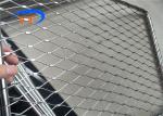 Flexible Balustrade Cable Mesh Safety Netting 316l Stainless Steel Ferrule Cable