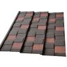 Buy cheap Black Red Shingle Tile 0.45mm AZ100 50 Years Warranty Stone Coated Roofing Galvalume Metal Tile Wholesales and Retail from wholesalers