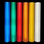 Engineer Grade Reflective Road Sign Material Easy To Apply Weatherproof