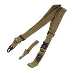 3 Point Tactical Gun Sling , Military Airsoft Adjustable Bungee Gun Strap