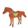 Buy cheap Horse Shape Cutting Garden Metal Ornaments High Durability Rust Resistant from wholesalers