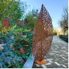 Buy cheap Abstract 0.3m Modern Metal Garden Sculptures 5.1ft Corten Art from wholesalers