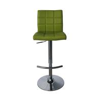 Buy cheap Green Chrome 0.059CBM/CTN Faux Leather Bar Stool ODM product