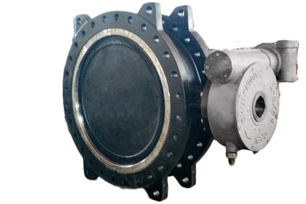 Buy cheap Low Torque Double Flanged Butterfly Valve , High Temp Butterfly Valve Field Replaceable Seats from wholesalers