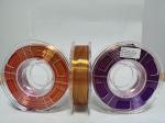 silk triple color filament,silk filament, pla filament,manufacturer