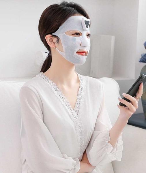 Buy cheap Multiscene Washable LED Facial Mask , Reusable Electric Heated Mask from wholesalers