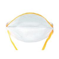 Buy cheap Foldable FFP1 Dust Mask Unique Fastener Design Durable Yellow Color Straps product