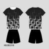 Buy cheap high school soccer team member jersey set with name/number/sponsor logo from wholesalers