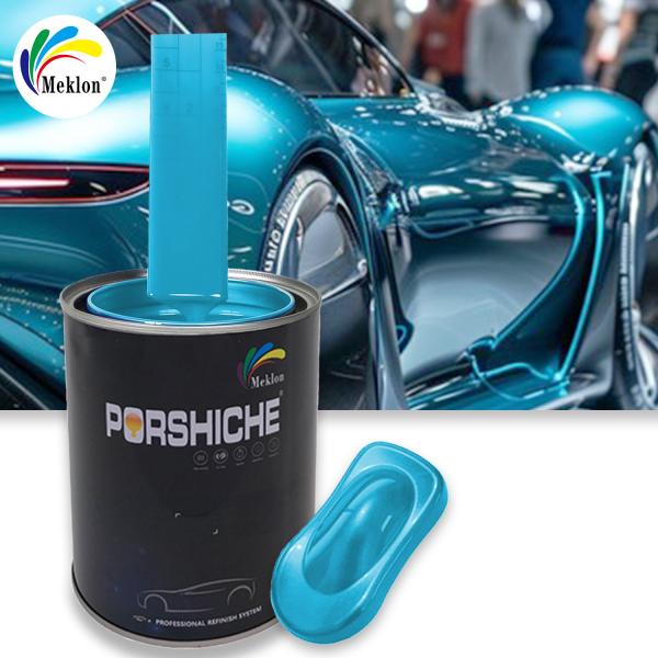 Buy cheap Eco-Friendly Greenish Blue 1K Auto Paint Basecocat from wholesalers
