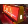 Buy cheap Outdoor Taxi Roof IP67 6500CD P5 Mobile LED Billboard from wholesalers