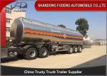 3 Axles 42000 Litres Fuel Tanks Semi Trucks 4 Compartments Optional Condition