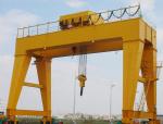 35 Ton Double Girder Gantry Crane Project Lifting Precast Concrete High