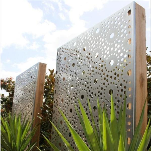Buy cheap laser cutting metal fence metal screen for garden fence or decoration from wholesalers